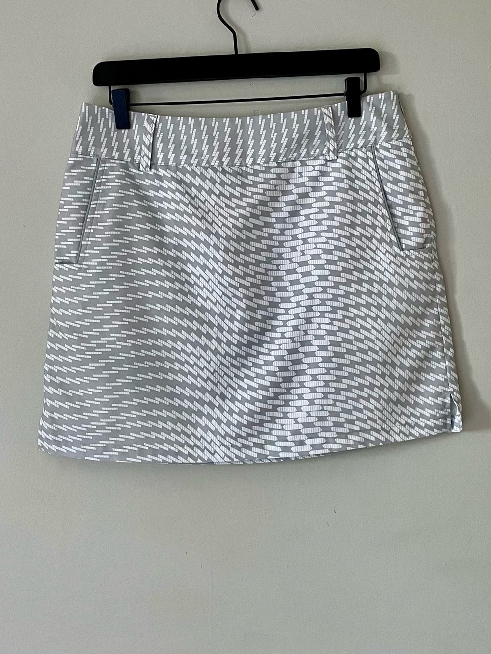 adidas Climacool White & Gray Golf Skort